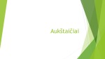 Aukštaičiai skaidrės 1