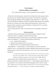 Vestuvių dainos Etnochoreografija vestuvių apeigose 1