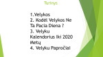Velykų papročiai prezentacija 2