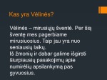 Vėlinių papročiai Lietuvoje 2