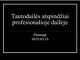Tautodailės atspindžiai profesionaliojoje dailėje