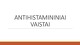Antihistamininiai vaistai, veikimo mechanizmas 