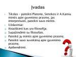 Žmogaus gyvenimo prasmė (Pagal Platoną, Seneką, A.Kamiu) 2