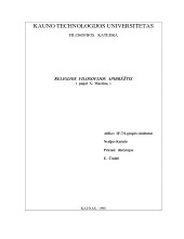 Maceina Religijos filosofijos apibrežtis 2 1