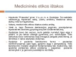 Hipokrato etika skaidrės 3
