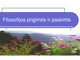 Filosofijos prigimtis ir paskirtis