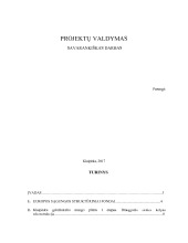 Europos Sąjungos struktūriniai fondai Europos Sąjungos finansuojami projektai 1