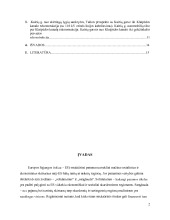 Europos Sąjungos struktūriniai fondai Europos Sąjungos finansuojami projektai 2