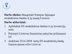 Europos sąjungos struktūrinių fondų finansinė parama Lietuvai 2