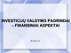 Investicijų valdymas skaidrės
