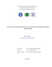 Atsinaujinančios energijos panaudojimas sodyboje 1