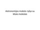 Astronomijos ryšys su kitais mokslais