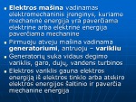 Kintamosios srovės elektros mašinos 2