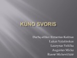 Kūno svoris 1