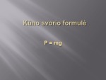 Kūno svoris 3