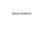 Ozono sluoksnis skaidrės 1