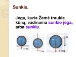 Gravitacinė kūnų sąveika Sunkio jėga 3