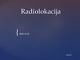 Radiolokacija fizikos skaidrės