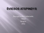 Šviesos atspindys skaidrės 1
