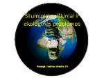 Šiluminiai reiškiniai ekologinės problemos 1