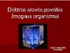 Elektros srovės poveikis žmogaus organizmui