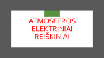 Atmosferos elektriniai reiškiniai ir žaibosauga 2