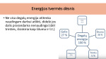 Energijos tvermės dėsnis 2