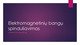 Elektromagnetinių bangų spinduliavimas pristatymas