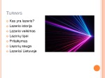 Lazeriai skaidrės apie lazerius 2