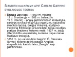 Evoliucijos teorija skaidrės 2