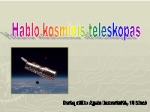 Hablo teleskopas 1