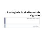 Analoginis ir skaitmeninis signalas 1