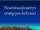 Neatsinaujinantys energijos šaltiniai