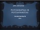 Fotografija ir fotoaparatai skaidrės