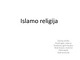Islamo religija skaidrės (2)