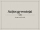 Azijos gyventojai