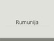 Rumunija projektas
