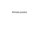 Klimato juostos prezentacija