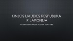 Kinija ir Japonija projektas 1