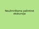 Pažintinė ekskusija Dubravos rezervatinė apyrubė