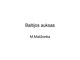 Baltijos auksas