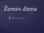 Žemės diena projektas 1