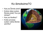 Žemės paviršius projektas 2
