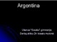 Argentina skaidrės