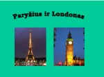 Paryžius ir Londonas skaidrės 1