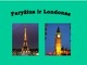 Paryžius ir Londonas skaidrės