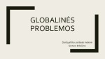 Globalinės problemos pasaulyje 1