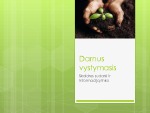 Darnus vystymasis projektas 1
