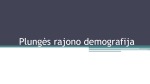 Plungės rajono demografija 1