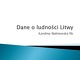 Dane o ludności Litwy